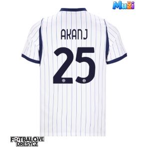 Inter Milan Manuel Akanji #25 Venkovní Dres 2026-27 Krátký Rukáv
